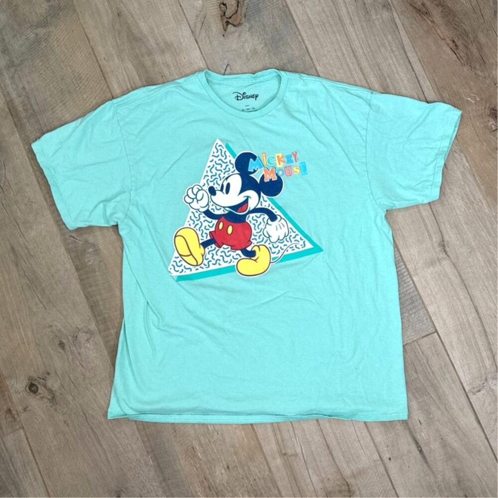 Retro Style Mickey Mouse Shirt Mens Size XL